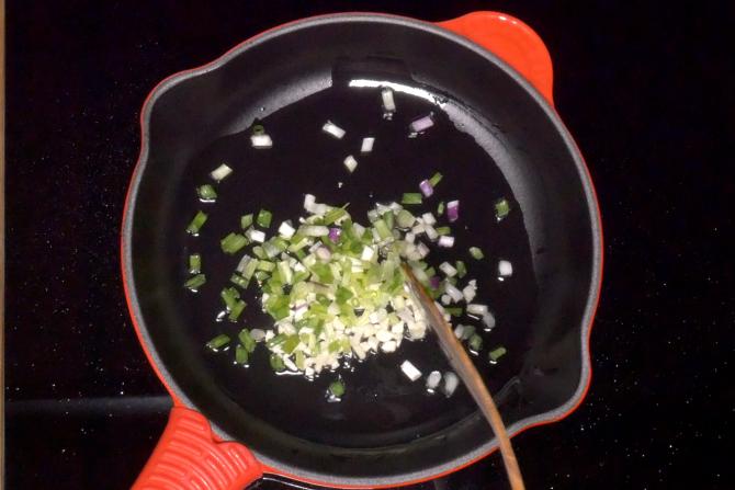 Soya chunks manchurian recipe video   How to make soya manchurian - 84