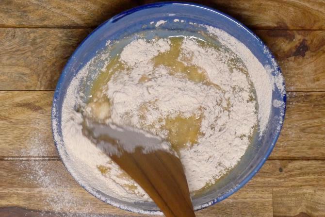 Eggless banana muffins recipe   Swasthi s Recipes - 26