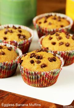 Simple Banana Cup Cake Eggless Simple Banana Cup Cake Eggless
