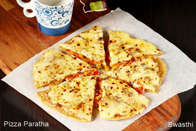 pizza paratha
