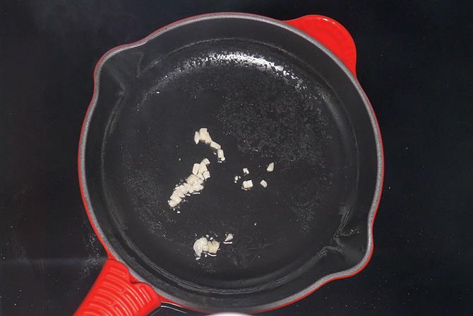 Add garlic and saute for club sandwich