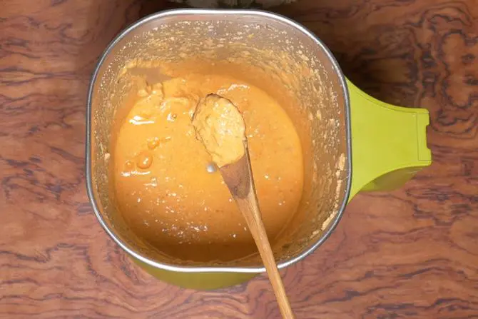 transfer rice batter to a bowl