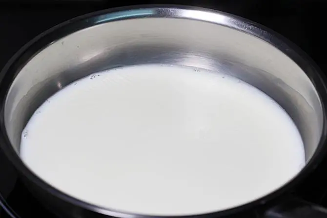 heating milk