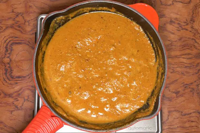 cooking gravy until thick