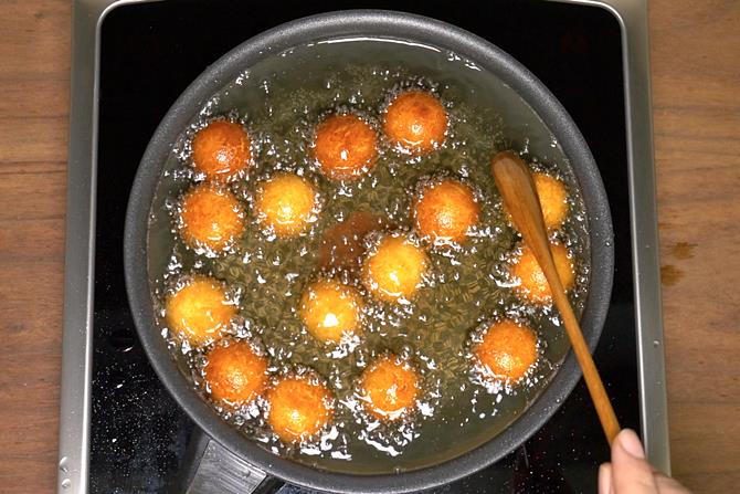 golden brown balls