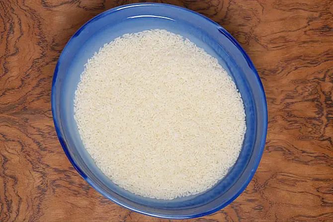 Wash rice