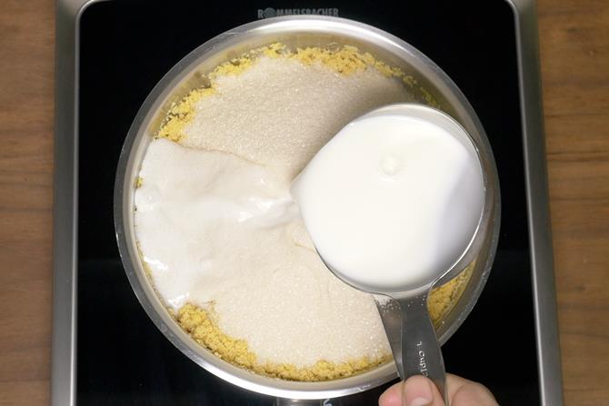 Rava Burfi   Diwali Sweets Recipes   Swasthi s Recipes - 25