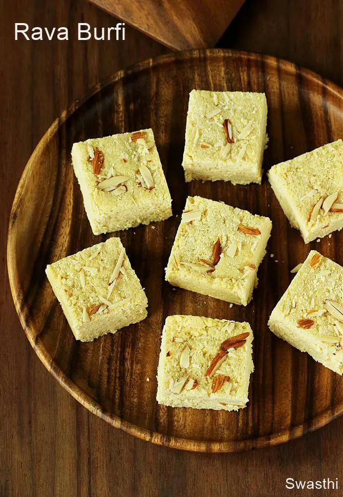 suji barfi recipe