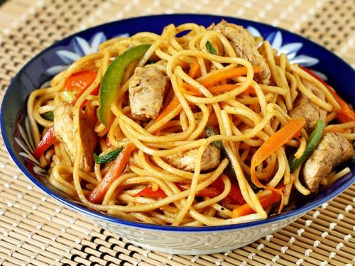 Chicken noodles | How to make Indo chinese chicken noodles