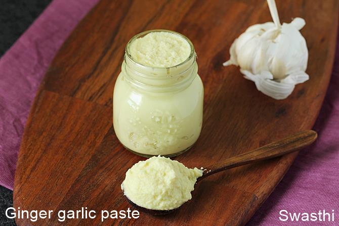how to make ginger garlic paste