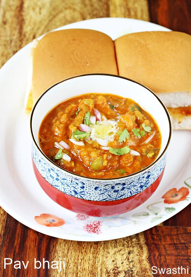 Pav bhaji recipe How to make mumbai pav bhaji recipe with video