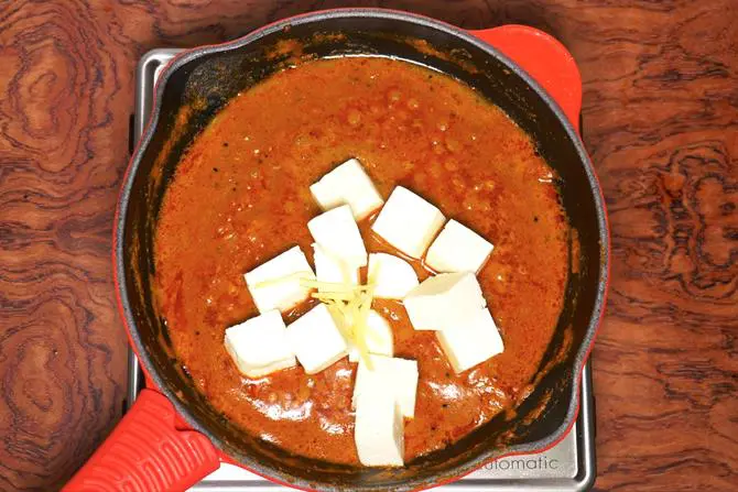 add paneer