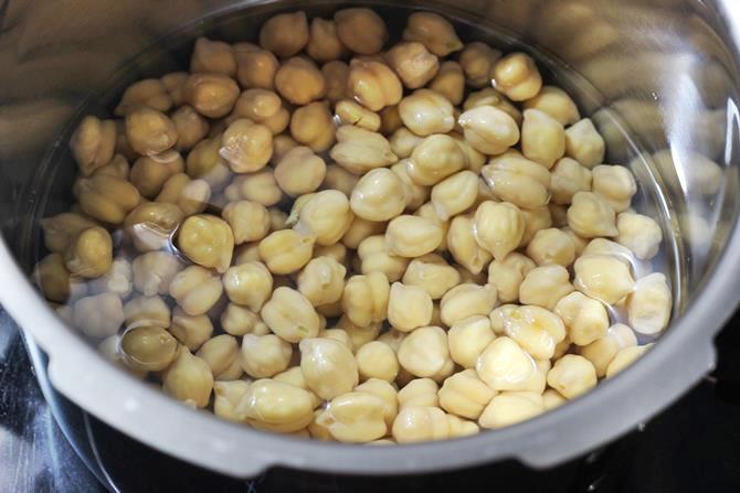 wash & soak the chana over night in lot of water