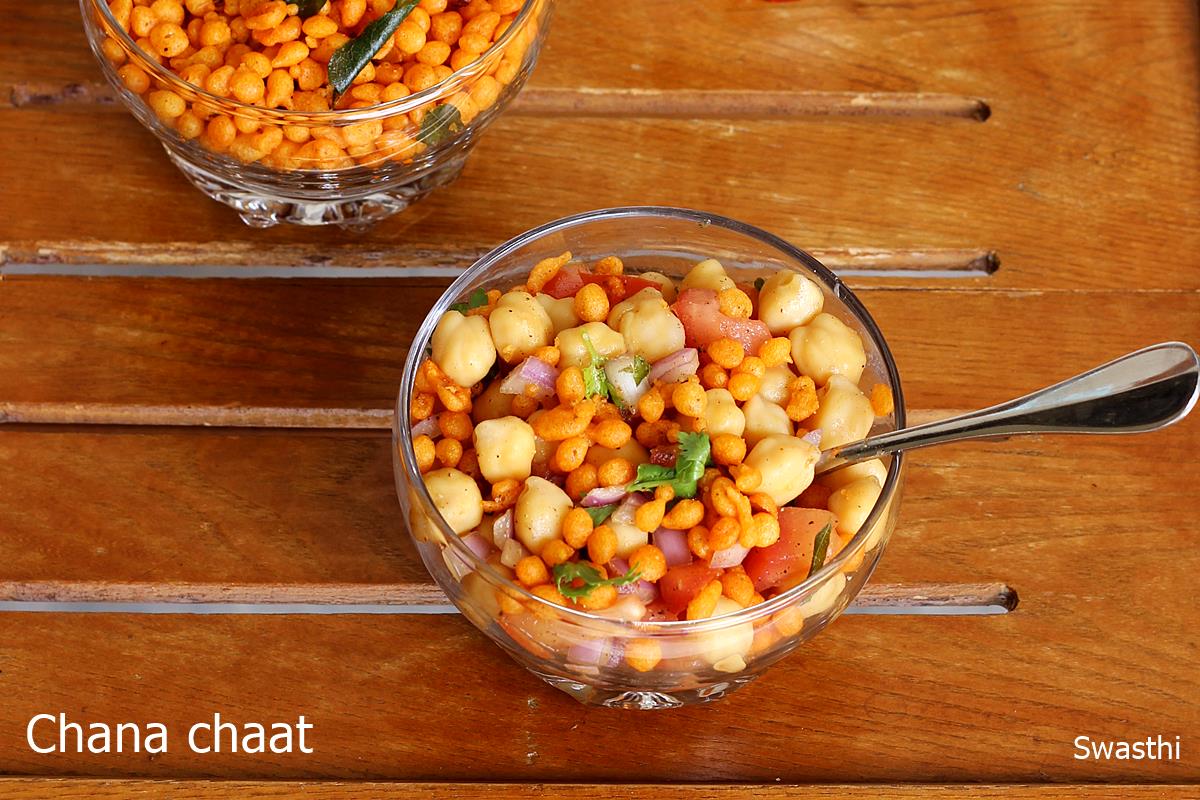 Chana Chaat Recipe   Swasthi s Recipes - 7