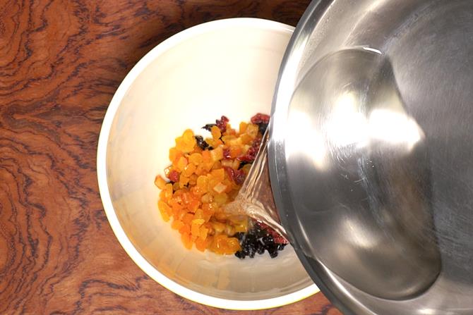 Eggless christmas fruit cake recipe   How to make fruit cake without eggs - 80