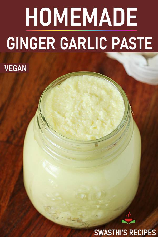 Ginger garlic paste recipe