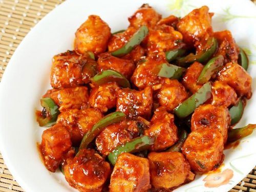Schezwan paneer recipe | Indo chinese spicy schezwan paneer