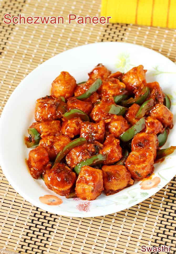 schezwan paneer recipe
