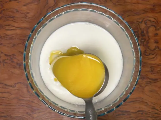 stir butter