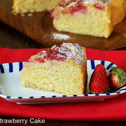 Details 141+ eggless strawberry cake recipe super hot in.eteachers