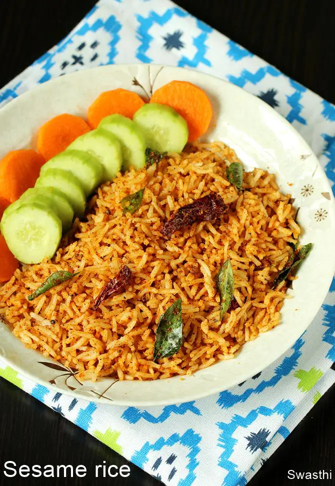 sesame seeds rice recipe