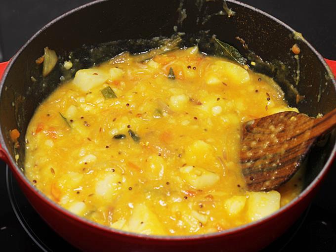 Poori Masala  Poori Curry    Swasthi s Recipes - 2