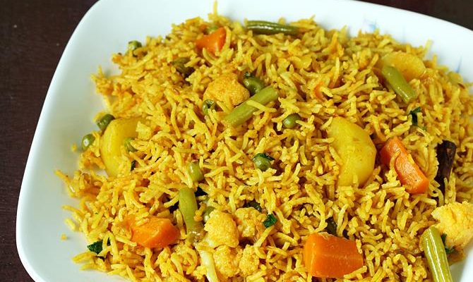 Veg tehri recipe | Vegetable tehari recipe | Rice recipes