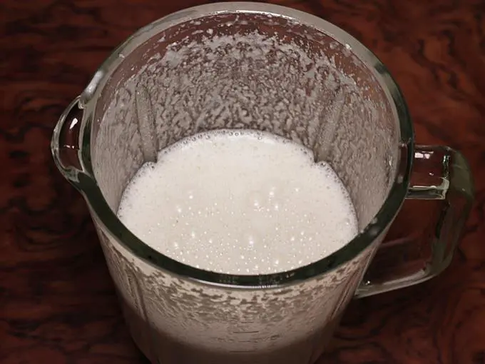 blended creamy delicious protein rich banana milkshake