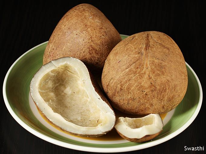 copra dried coconut