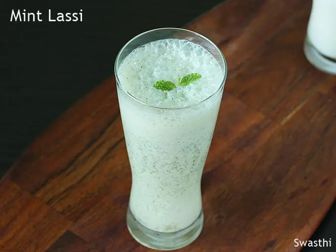 mint lassi recipe