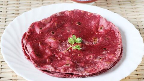 Beetroot paratha