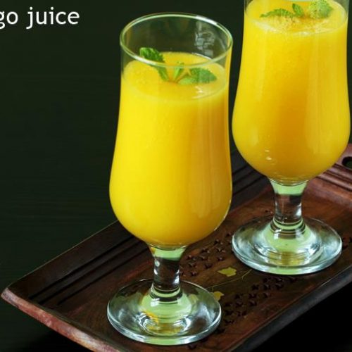 Fresh top mango juice