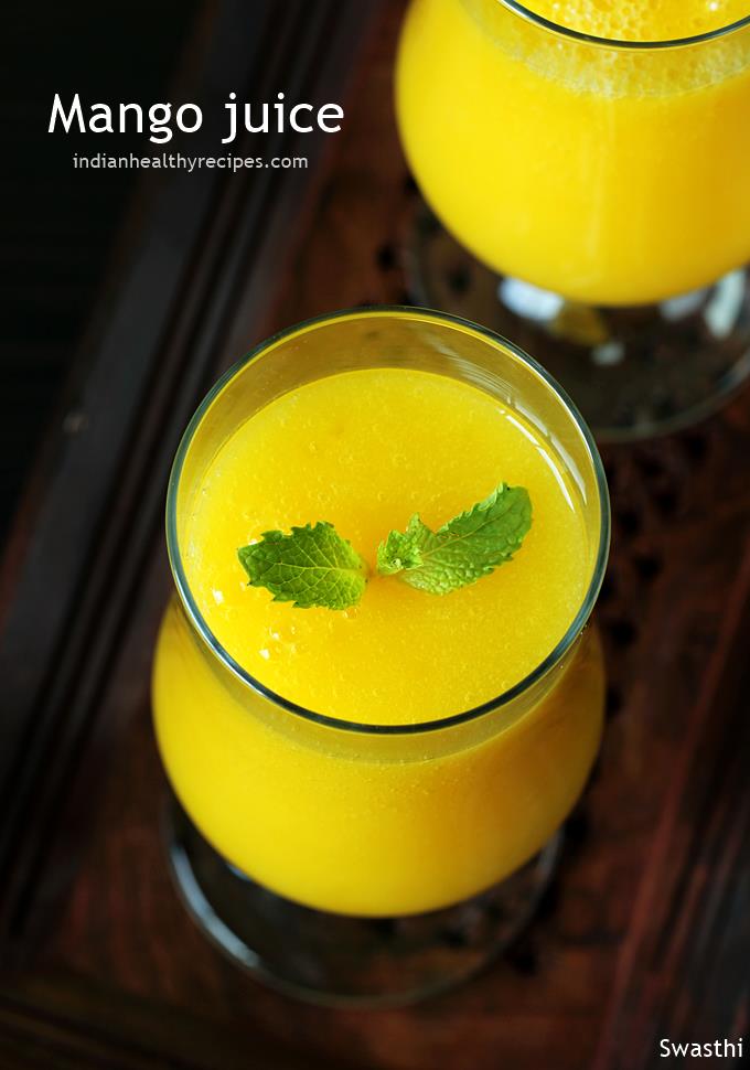 Mango juice recipe Detox mango juice at home Mango recipes