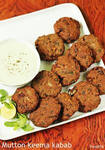 Mutton kabab recipe | Mutton keema kabab recipe