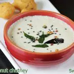 coconut chutney for idli dosa