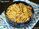 Egg spaghetti  Scrambled egg pasta    Swasthi s Recipes - 98