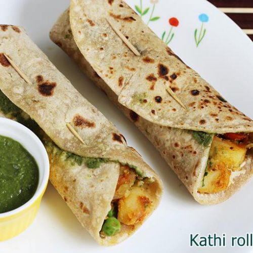 Kathi roll recipe | How to make veg kati roll | Kids Recipes