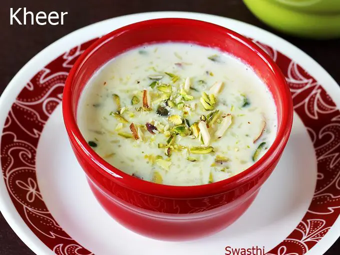 kheer recipe