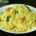 lemon millet rice recipe