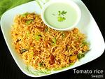 Thakkali sadam   Tamilnadu style spicy thakkali sadam - 88