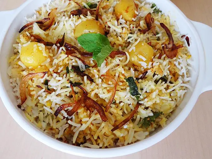 aloo biryani