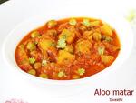 aloo matar Rezept