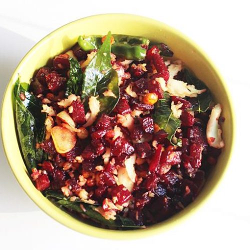 Beetroot curry (Beetroot sabzi) Swasthi's Recipes