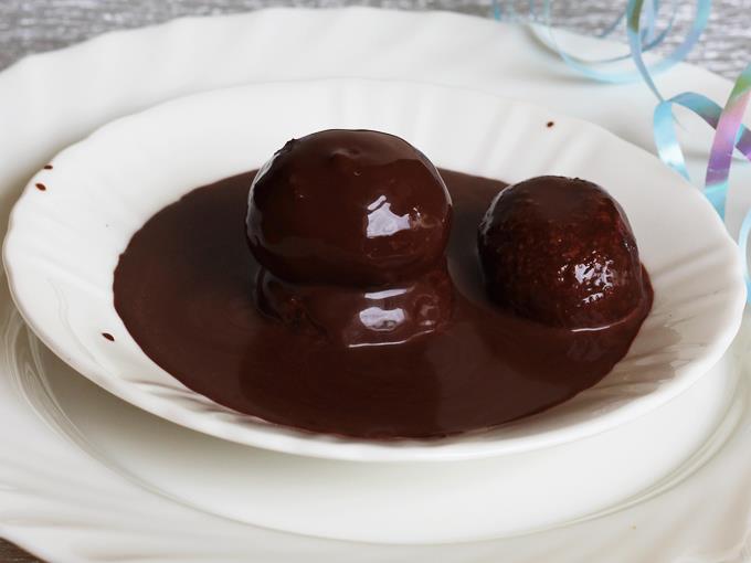 chocolate rasmalai
