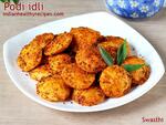 Podi idli recipe | How to make podi idli | South Indian breakfast recipes