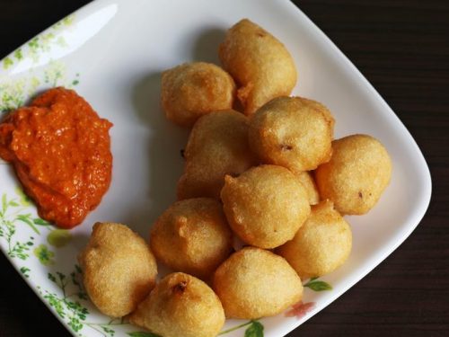 Aloo Bonda Recipe   Swasthi s Recipes - 52