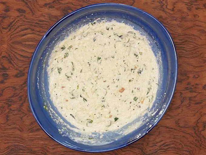 rest rava idli batter for 30 mins
