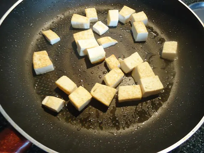 tofu turns golden and crisp