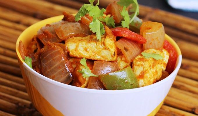 Tofu stir fry recipe | Easy Indian style tofu stir fry recipe