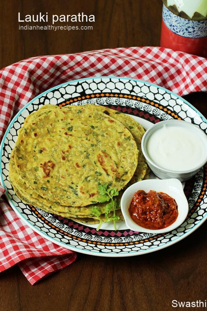 Lauki Paratha Recipe How to Make Bottle Gourd Paratha Doodhi Paratha